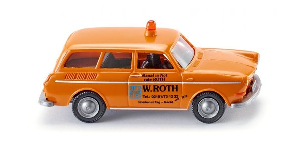 Wiking 004201 Notdienst - VW 1600 Variant "W. Roth"