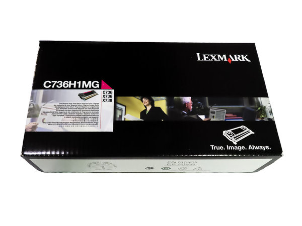 Lexmark Rückgabe-Tonerkassette C736H1MG Magenta