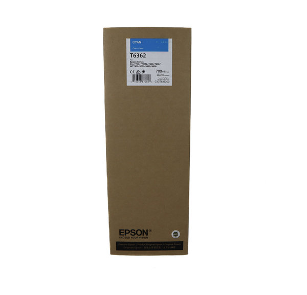 Epson Tintenpatrone Cyan 700 ml für Epson Stylus Pro 7900/990