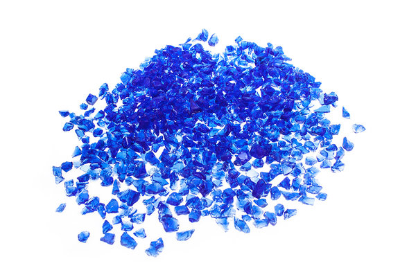 Glassplitt Blue Violet in verschiedenen Größen