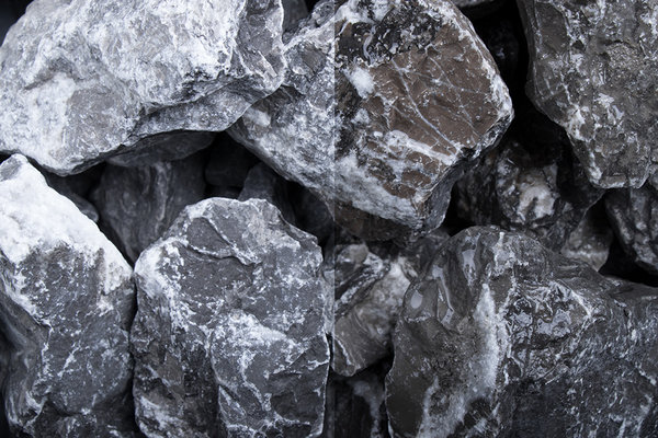 Steinschlag Alpin grau in verschiedenen Größen