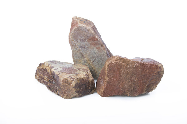 Grauwacke Schüttsteine in verschiedenen Größen